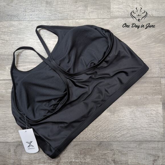 Xersion Removable Cup Midkini Bikini Top Size 18W - Picture 4 of 4